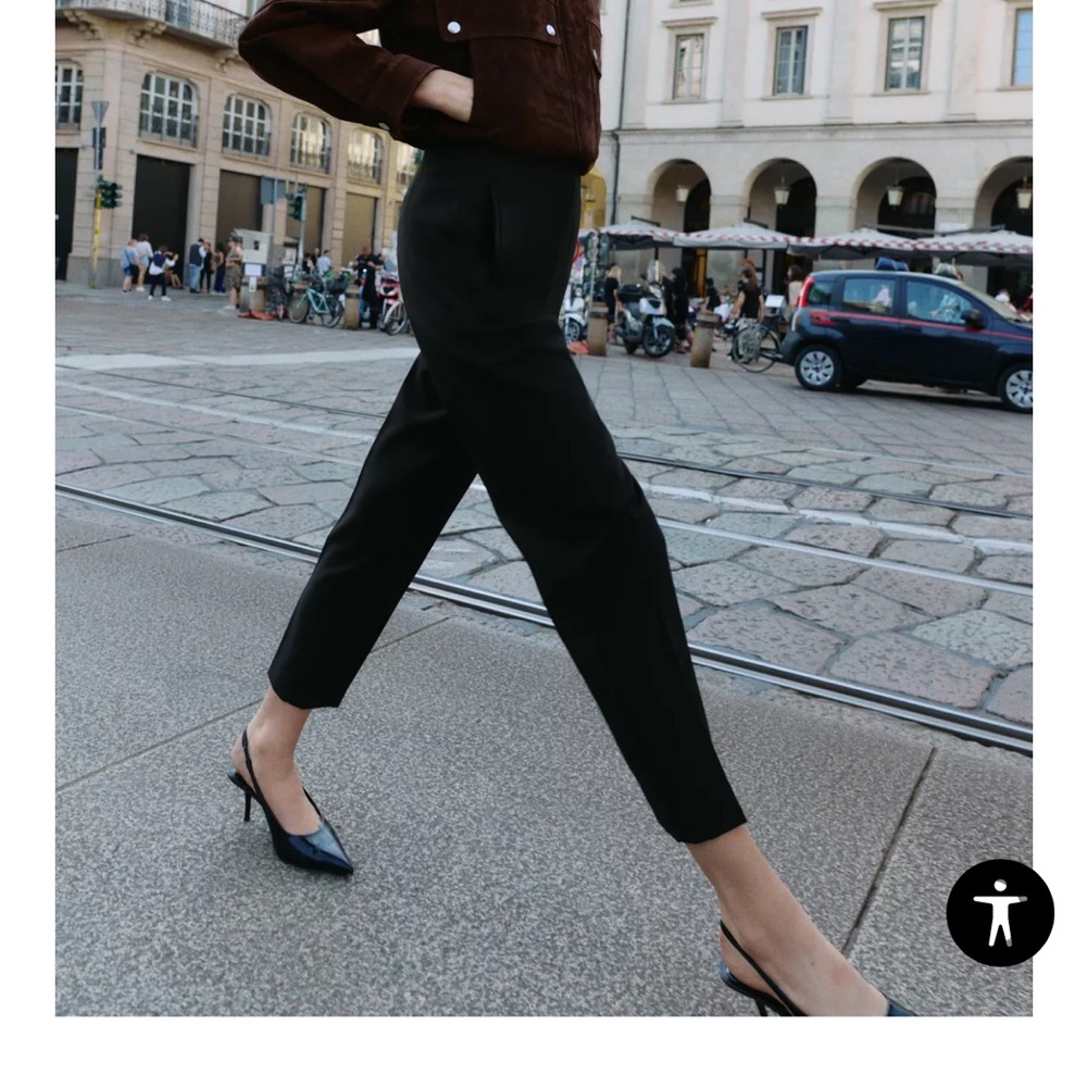2 pairs! Zara Black High Waisted Women's Pants